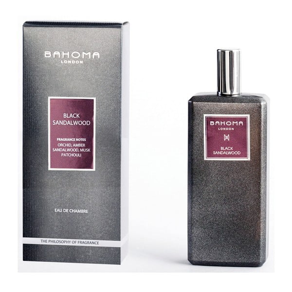 Fekete szantálfa illatú beltéri spray, 100 ml - Bahoma London