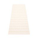 Krémszínű kültéri-beltéri futószőnyeg 70x180 cm Carl Vanilla – Pappelina