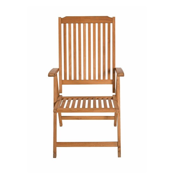 Barna tömörfa kerti fotel Solo – Garden Pleasure-image-1