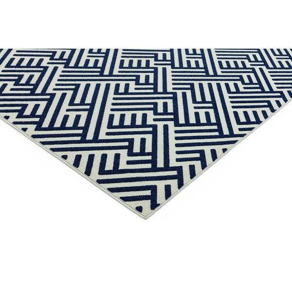 Antibes kék-fehér szőnyeg, 80 x 150 cm - Asiatic Carpets-image-3