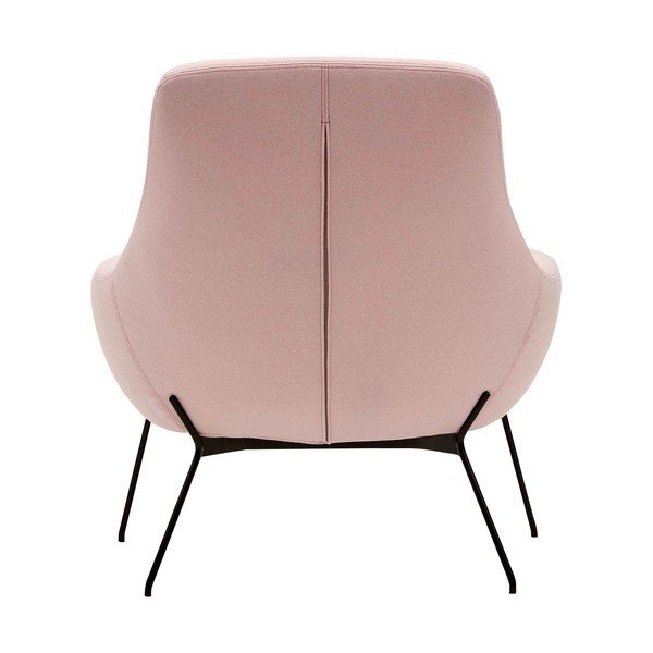 Noomi világos rózsaszín fotel - Softline-image-4