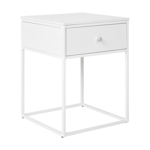 Fehér éjjeliszekrény Vita – House Nordic-image-2