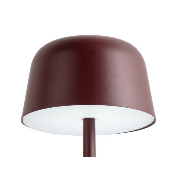 Borvörös LED asztali lámpa (magasság 28 cm)  Brio  – Leitmotiv-image-4