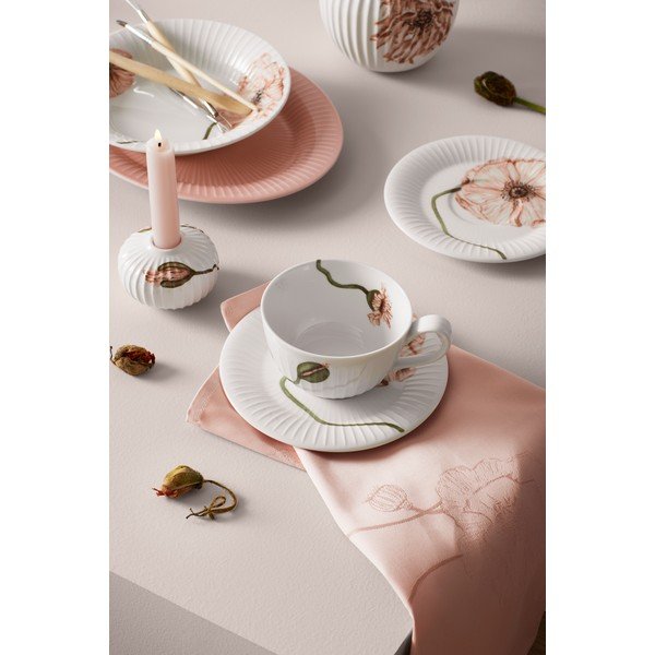 Fehér porcelán csésze 380 ml Hammershøi Poppy – Kähler Design-image-1