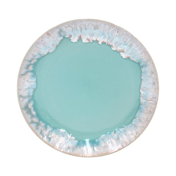 Taormina türkiz agyagkerámia desszertes tányér, ⌀ 22 cm - Casafina