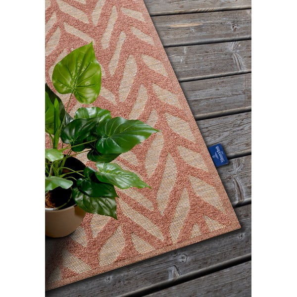 Téglavörös kültéri szőnyeg újrahasznosított szálakból 200x290 cm Georgette – Villeroy&Boch-image-2