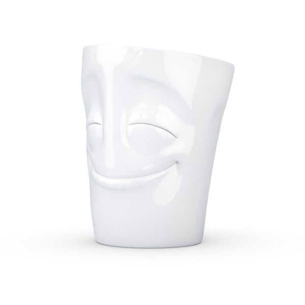 'Elégedett' fehér porcelánbögre, 350 ml - 58products-image-3