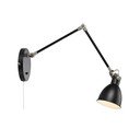 House fekete fali lámpa, kar hossza 84,5 cm - Markslöjd
