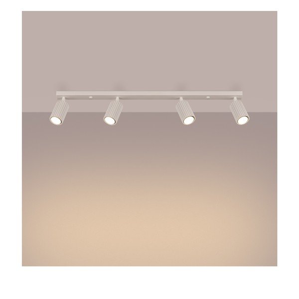 Krémszínű spotlámpa 6,5x81 cm Gleam – Sollux-image-2