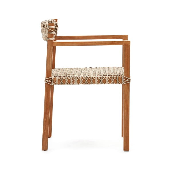 Natúr színű műrattan étkezőszék szett 2 db-os Giverola – Kave Home-image-2