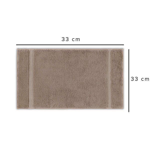 Barna törölköző 33x33 cm Fancy – Foutastic-image-2