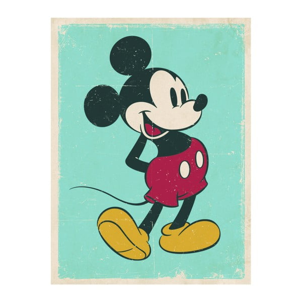 Mickey Mouse Retro kép, 30 x 40 cm - Pyramid International