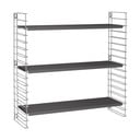 Libro háromszintes polc, hossz 70 cm - Metaltex