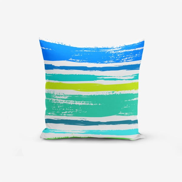 Colorful Boyama Desen pamutkeverék párnahuzat, 45 x 45 cm - Minimalist Cushion Covers