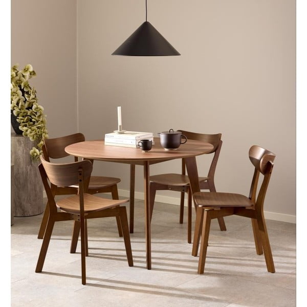 Kerek étkezőasztal ø 105 cm Roxby – Actona-image-1