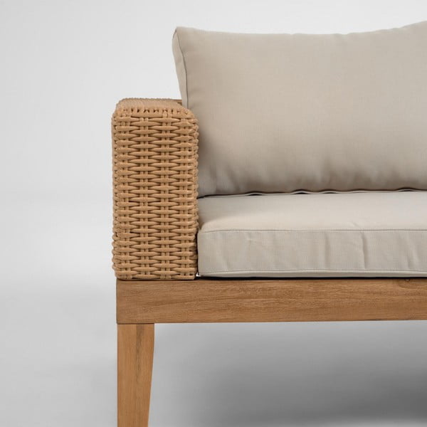 Acae Kerti kanapé bézs párnákkal - Kave Home-image-1