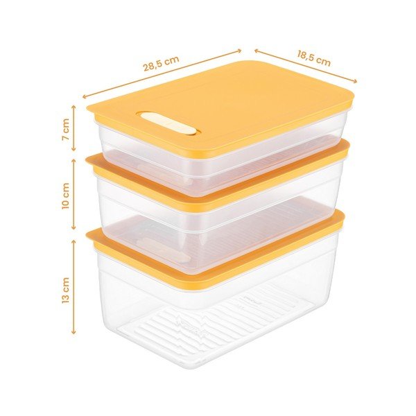 Élelmiszertartó doboz szett 3 db-os – Hermia-image-4