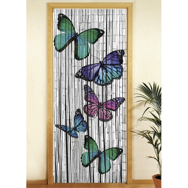 Bambusz függöny ajtóra 200x90 cm Butterflies - Maximex-image-1