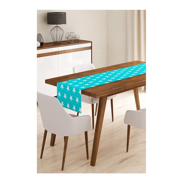 Blue Stars mikroszálas asztali futó, 45 x 145 cm - Minimalist Cushion Covers