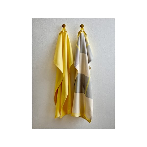 Pamut konyharuha szett 2 db-os 50x70 cm Blocks – Södahl-image-1