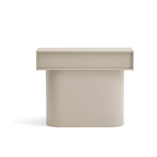 Bézs konzolasztal 36x100 cm Totem – Teulat-image-4