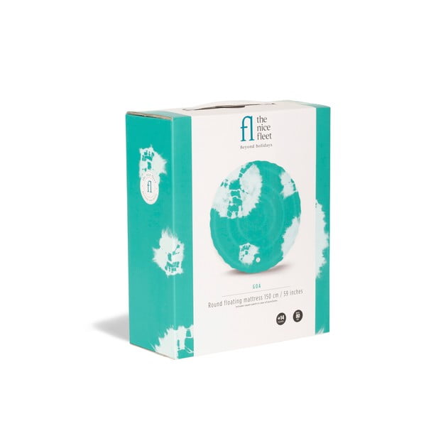 Goa zöld felfújható strandmatrac - The Nice Fleet-image-2