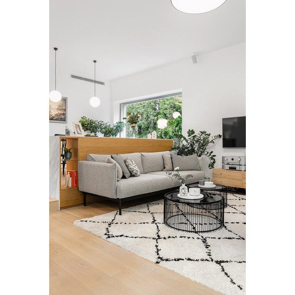 Hash bézs-fekete szőnyeg, 160 x 230 cm - Mint Rugs-image-3