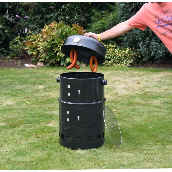 Pisa faszenes grillsütő/füstölő, ø 40 cm - Cattara-image-1