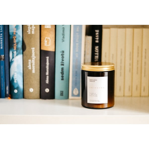 Illatos szójaviasz gyertya égési idő 40 ó Slavic Edition: #09 Library – Perfumed Prague-image-3
