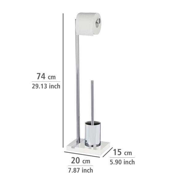 WC-kefe és WC-papír tartó - Wenko-image-1