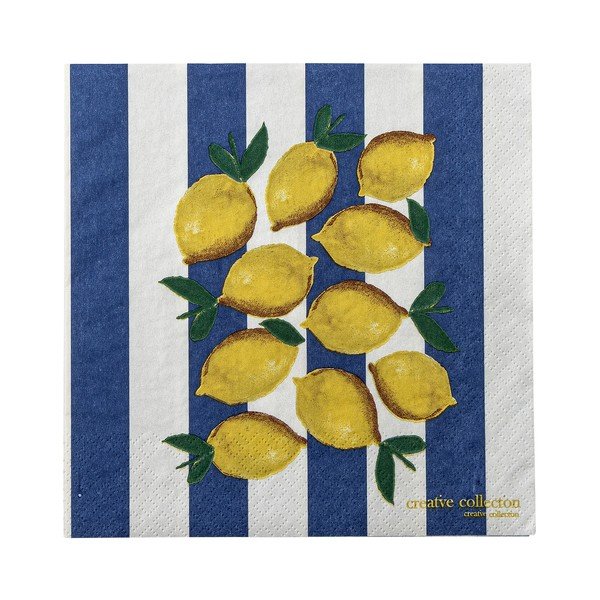Papír szalvéta szett 20 db-os 33x33 cm Limone – Bloomingville-image-3