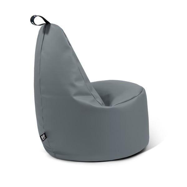 Bézs bőrutánzat babzsákfotel Lull XL – So Soft?-image-3