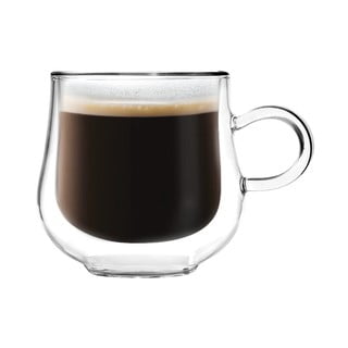 2 db duplafalú üvegbögre, 250 ml - Vialli Design