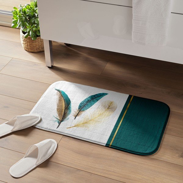 Textil fürdőszobai kilépő 45x75 cm Plumiss – douceur d'intérieur-image-1