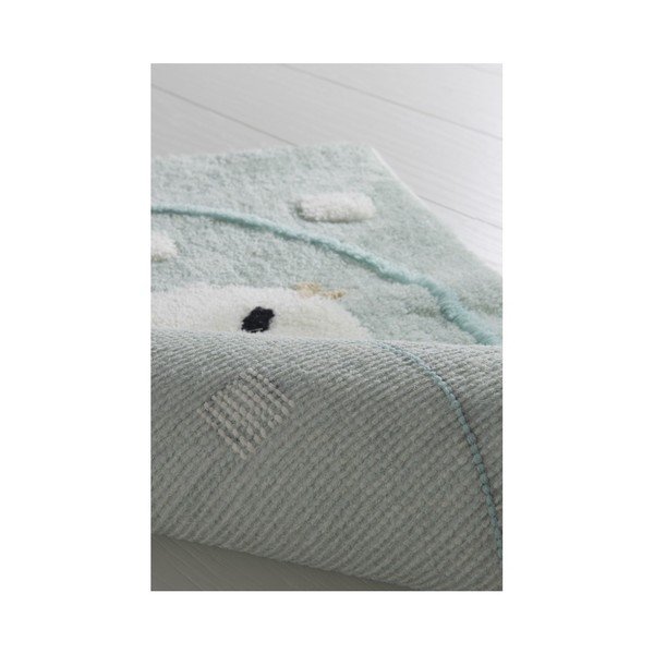 Birdie kék fürdőszobaszőnyeg, 3 db-image-2