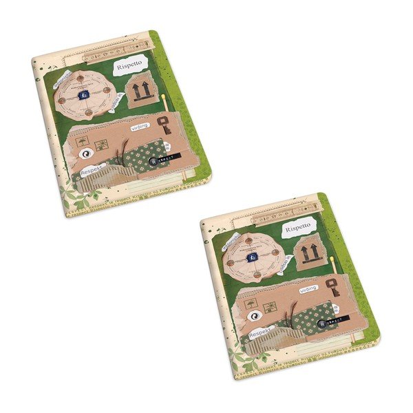 Füzet készlet 192 oldal 2 db-os A6 Rispetto – Kartos-image-1