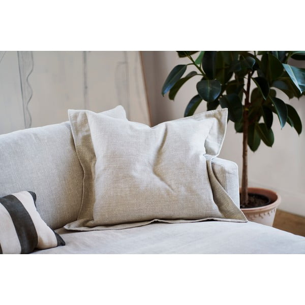 Krémszínű sarokkanapé (jobb oldali) Britt – Sits-image-1