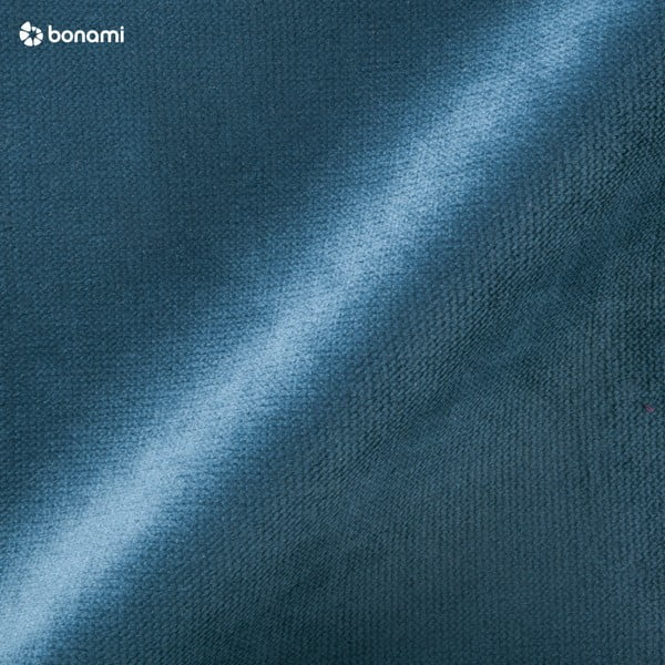 Brandford Suede petróleum kék fotel barna lábakkal - Max Winzer-image-3