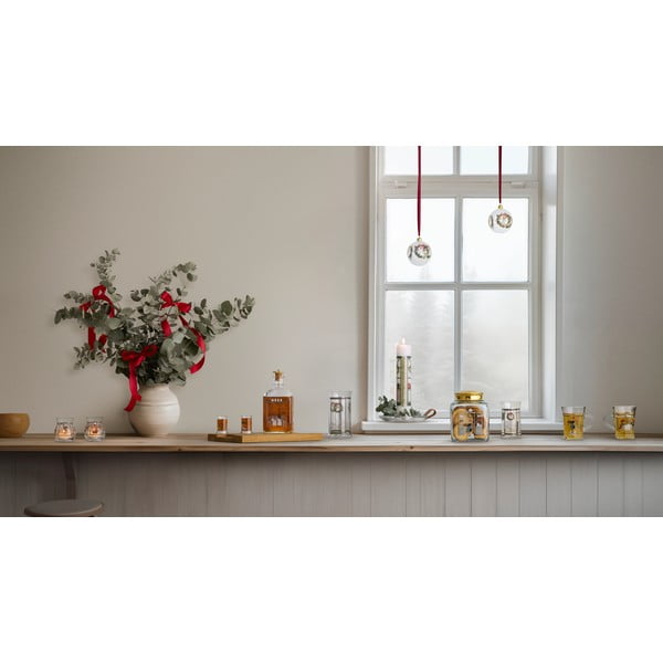 Gyertya karácsonyi mintával, égési idő 56 ó  Holmegaard Christmas – Holmegaard-image-3