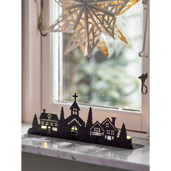 Fém gyertyatartó teamécseshez-adventi Cielo – Bloomingville-image-1