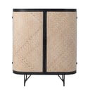 Natúr színű bambusz szekrény 92x105x36,5 cm Ember – Bloomingville