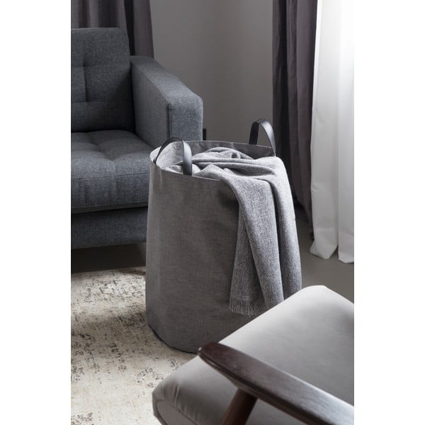 Bin szürke szennyeskosár, 69 l - Bigso Box of Sweden-image-1