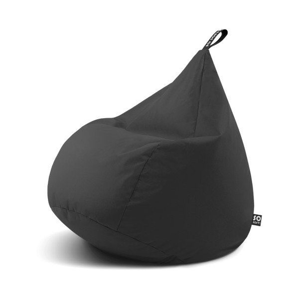 Szürke gyerek babzsákfotel Drop M – So Soft?