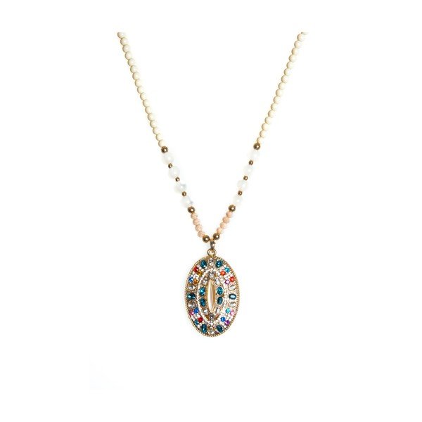 Multi Pearl nyaklánc - Bella Rosa-image-1