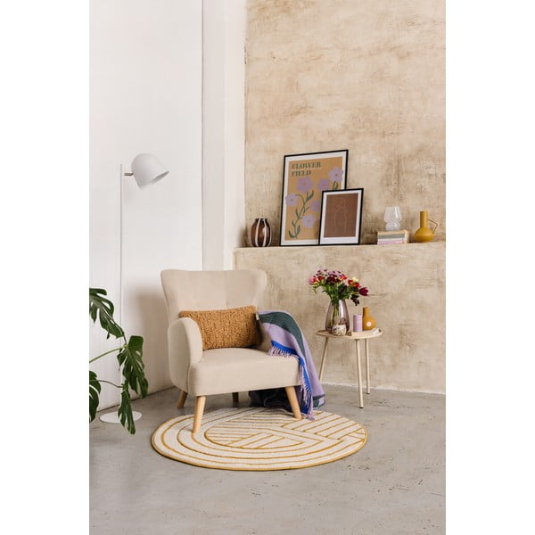 Zöld füles fotel Noemye – Bonami Selection-image-1