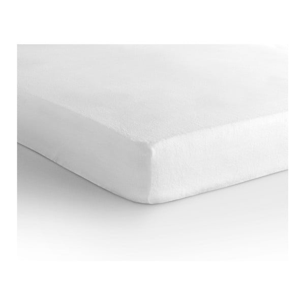 Molton fehér rugalmas lepedő, 90/100 x 200/220 cm - Sleeptime