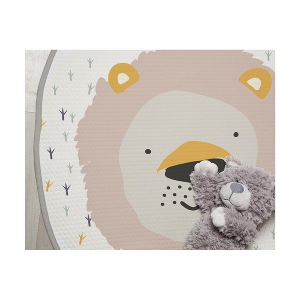 Lion gyerekszőnyeg, ⌀ 120 cm - Little Nice Things-image-1