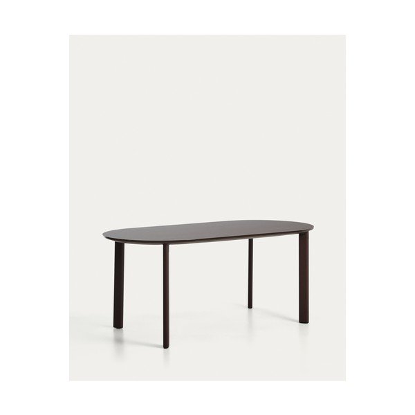 Kerti étkezőasztal üveg asztallappal 90x180 cm Erice – Kave Home-image-1