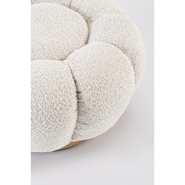 Krémszínű buklé lábtartó Florel – Bizzotto-image-3