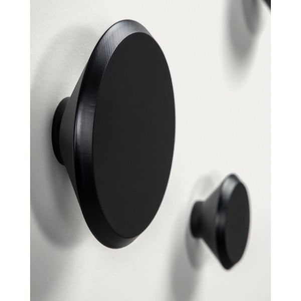 Fekete fali fa akasztó szett 3 db-os Nadua – Kave Home-image-4